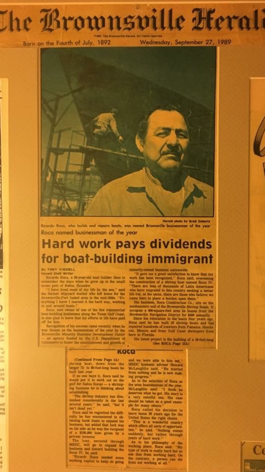 A newspaper article about an immigrant in the 1 9 7 0 's.