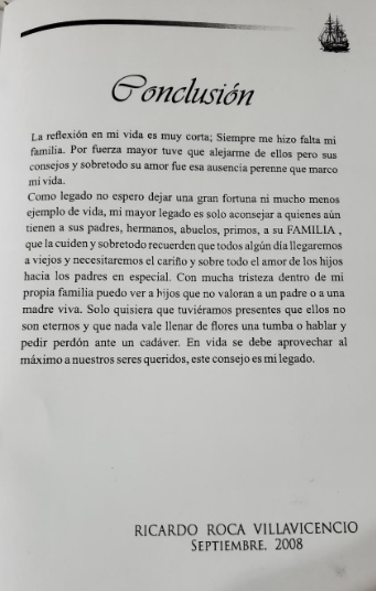 A page of an article in spanish.